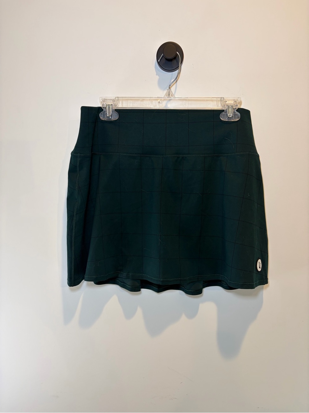 Vuori Forest Green Athletic Mini Skirt
